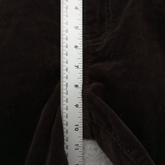 Edyson‎ Pants Womens 30 Brown Walnut Velvet Skinny Fit Trousers Stitch Fix - Picture 7 of 9